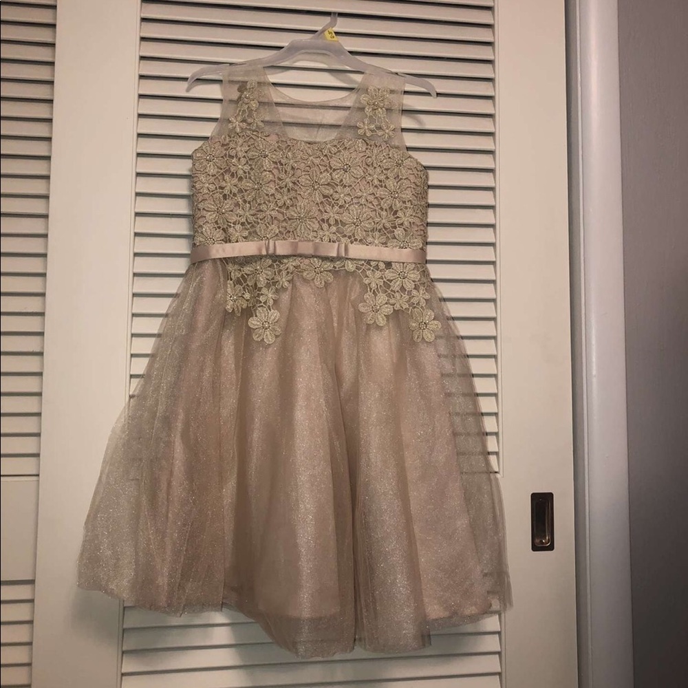 Gold Formal Dress